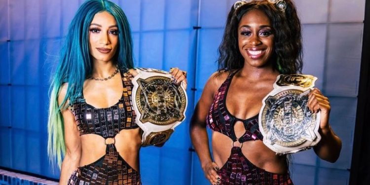 Sasha Banks and Naomi