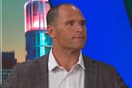 Adam Hoge: Who did Olin Kreutz hit?