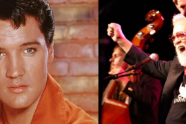 How is Ronnie Hawkins related to Elvis Presley?