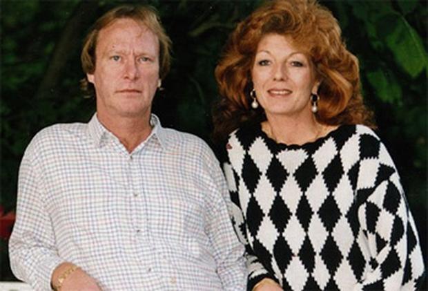 Rula Lenska and Dennis Waterman