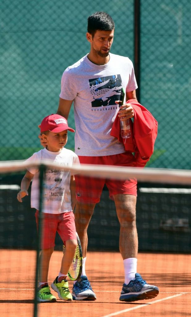 Stefan Đoković and Novak Djokovic