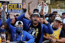 Where does the Warriors Parade start?