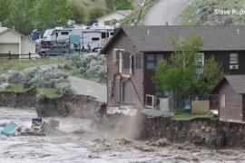 Yellowstone National Park floods