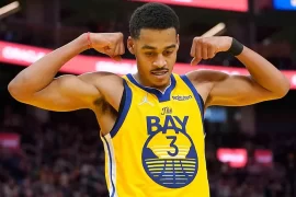 How many 3s has Jordan Poole?