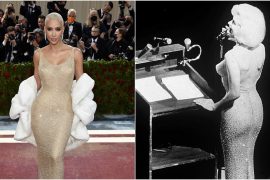 Did Kim Kardashian wear the actual Marilyn Monroe dress?