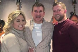 Is Julie chrisley Kyle’s biological mother?