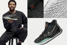 What shoes is Kyrie wearing? How many shoes Kyrie have?