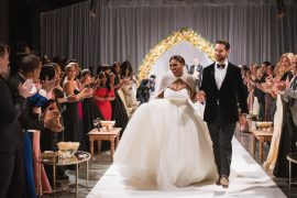 Did Serena Williams have a wedding? How many wedding dresses did Serena Williams have?