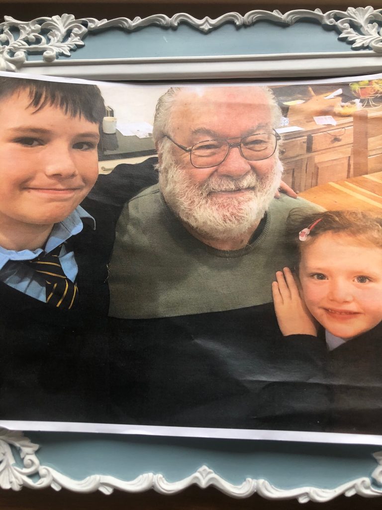 Aideen Kennedy's husband and children