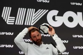 How much did Dustin get from LIV Golf?