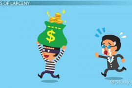 Larceny Definition: Is stealing the same as larceny? Which is an example of larceny?