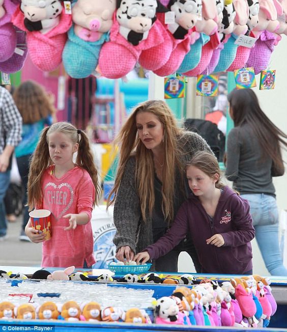 Lisa Marie, Finley Aaron Love Lockwood and Harper Vivienne Ann Lockwood