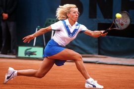 Does Martina Navratilova have a child?