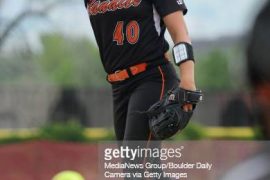 Where does Miranda Elish play softball?