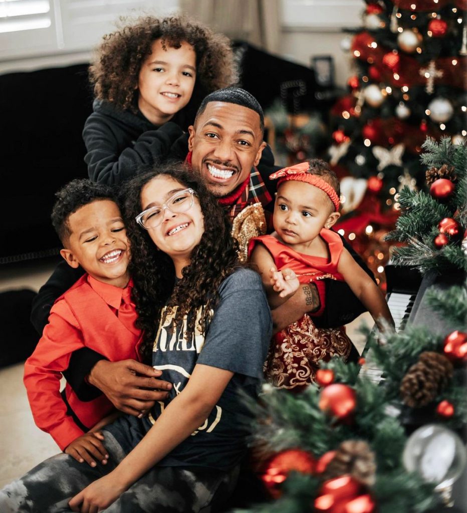 Nick Cannon and his children