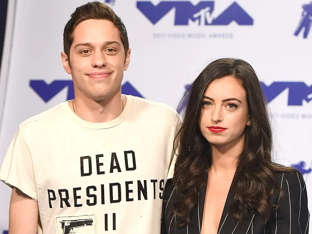 Pete Davidson and Cazzie David