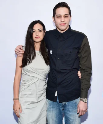 Cazzie David and Pete Davidson