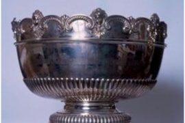 Where is the Walter Brown trophy? What is the Walter Brown Award?
