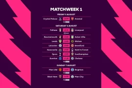 Premier League Releases 2022/2023 Fixtures