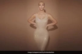 How did Kim fit into Marilyn’s dress?
