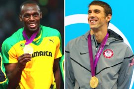 Who is better Michael Phelps or Usain Bolt?