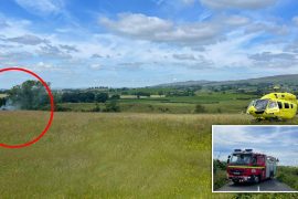 Burton in Lonsdale: Two dead in helicopter crash