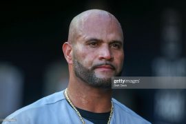 How did Albert Pujols do in the Home Run Derby?