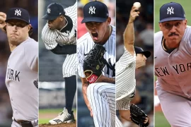 Who are the pitchers for the New York Yankees?
