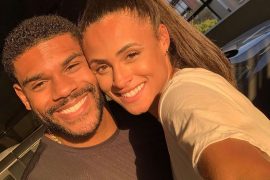 How did Sydney McLaughlin meet her fiancé?