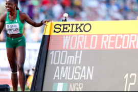 Tobi Amusan Wins Gold, Breaks 100m Hurdles World Record