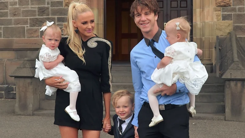 Annie Nolan and her family