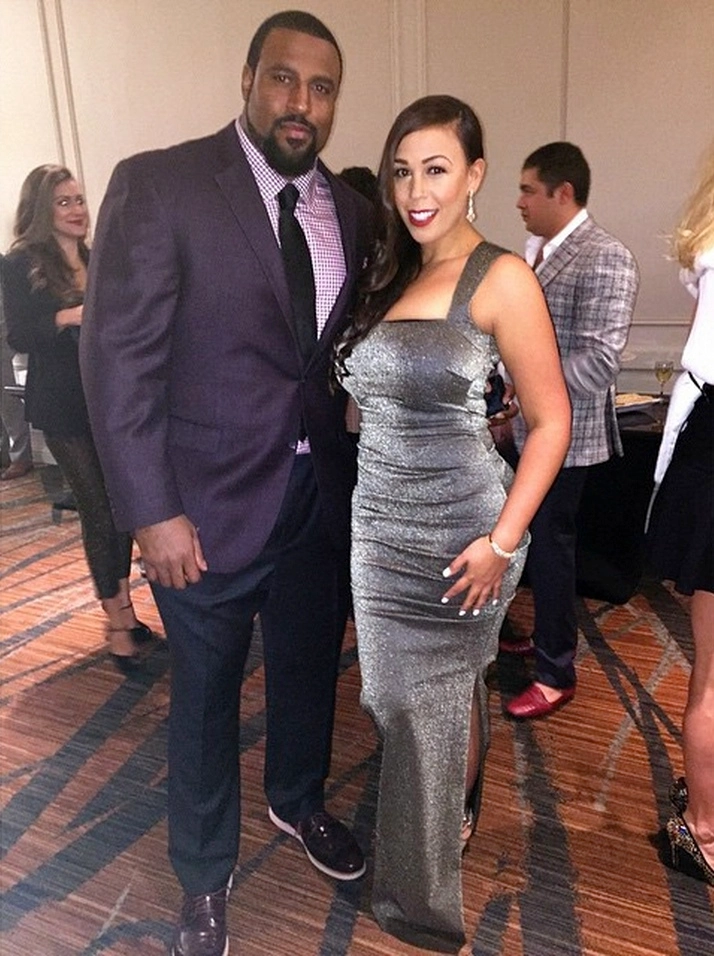Duane Brown and Devi Brown