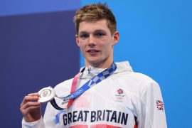 Is Duncan Scott Scottish? What is Duncan Scott studying? Where does Duncan Scott train?