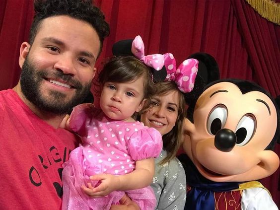 Jose Altuve and his family