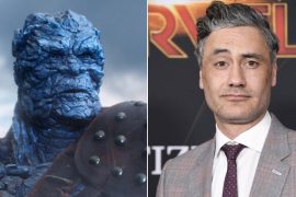 Who voices the rock guy in Thor?