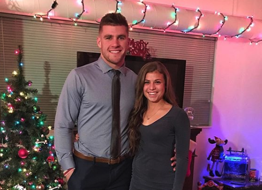 TJ Watt and Dani Rhodes