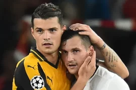 Where is the name Xhaka from?