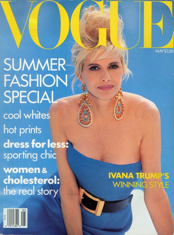 Ivana Trump Modelling Photo