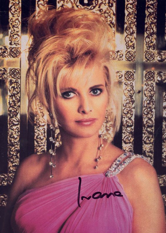 Ivana Trump Modelling Photo