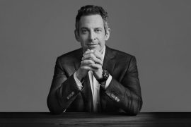 What nationality is Sam Harris? Does Sam Harris believe in free will?