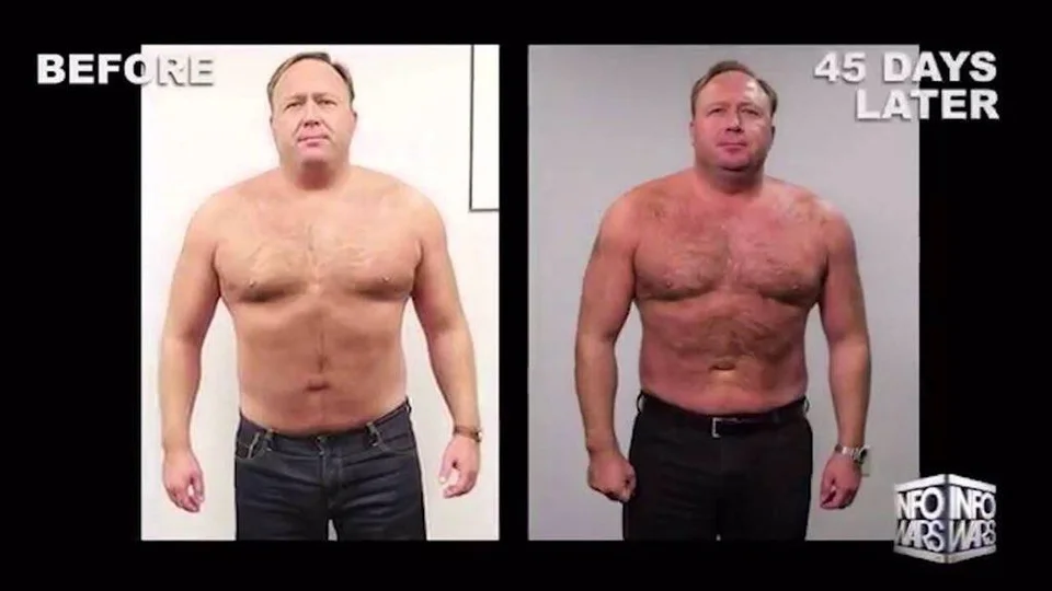 Alex Jones Transformation