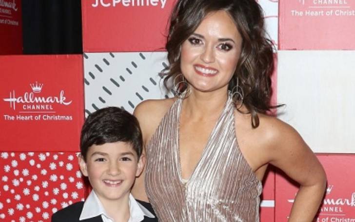 Danica McKellar and Draco Verta
