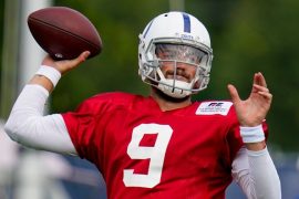 Is Jacob Eason on the Colts practice squad?