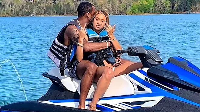 Jilly Anais and Deshaun Watson
