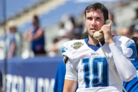 Is Kyle Sloter still in the NFL? Where is Kyle Sloter playing football?