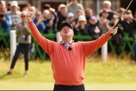 How many Major championships did Tom Weiskopf win?