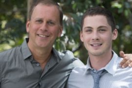 Logan Lerman parents: Lisa Goldman and Larry Lerman