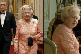 Which Bond movie has the Queen?