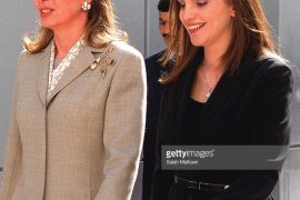 Is Queen Rania related to Queen Noor?