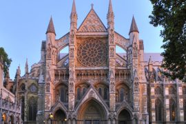 Why was Westminster Abbey Originally built?How many times has Westminster Abbey been rebuilt?